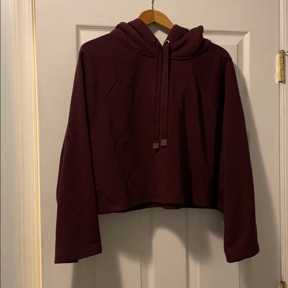 Athleta cropped hoodie